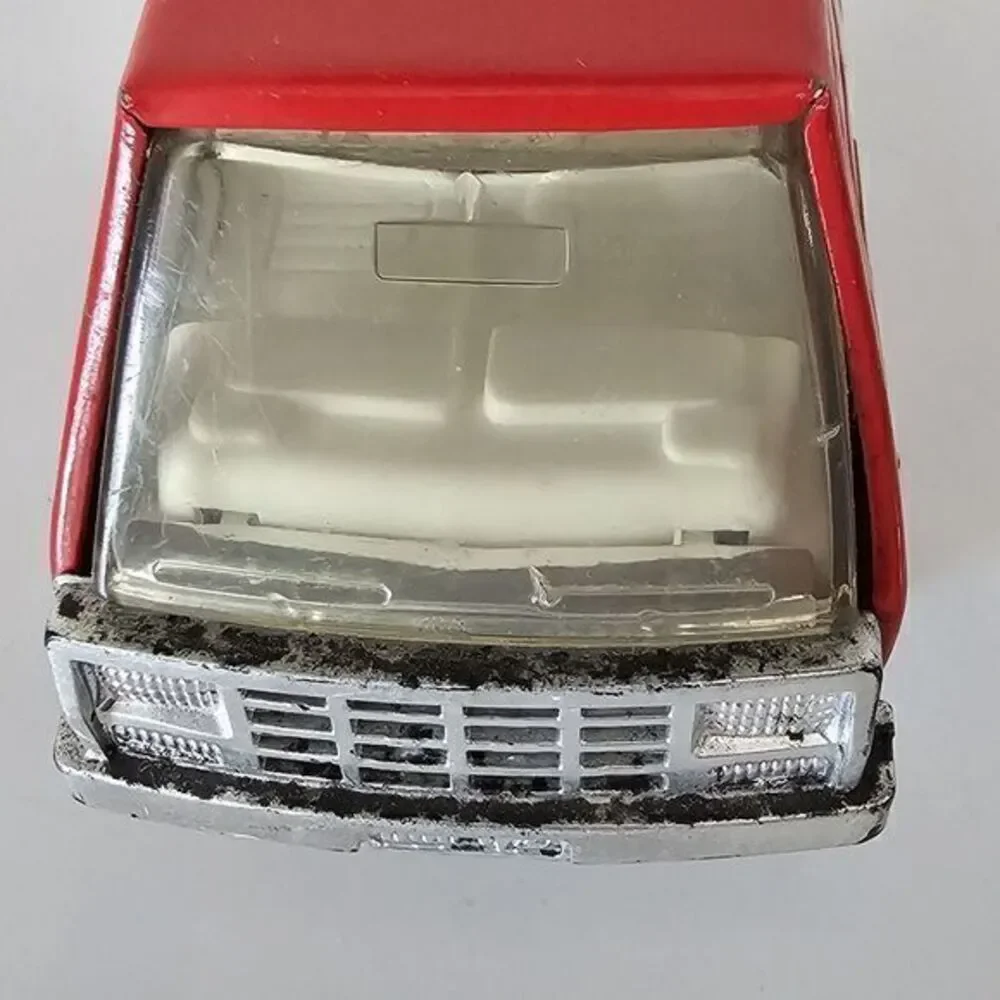 Vintage 1982 Buddy L Coca Cola‎ Delivery Truck  Red - Green Bottles- 5 inch